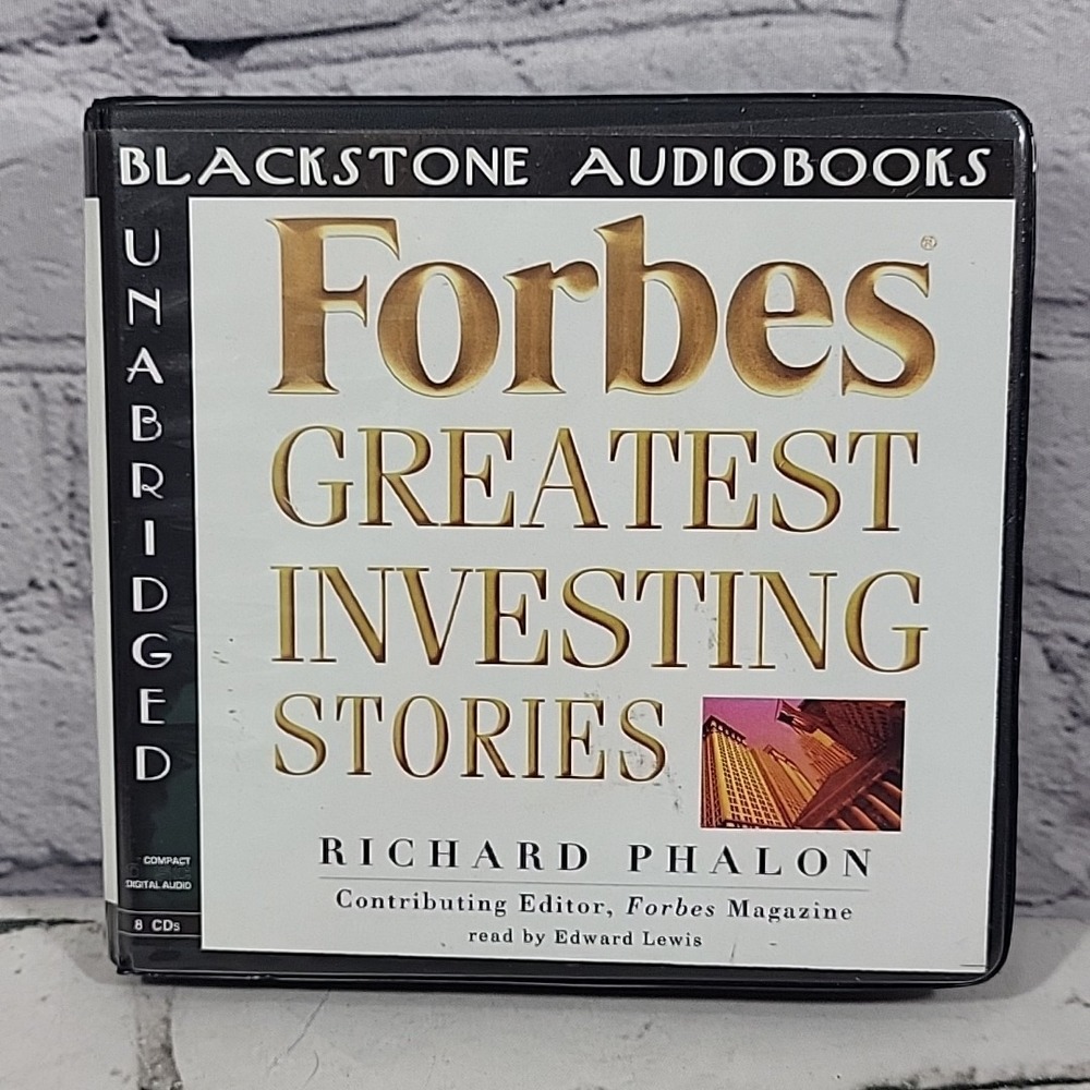 Forbes Greatest Investing Stories by Richard Phalon 2013 Unabridged 8 CD Set